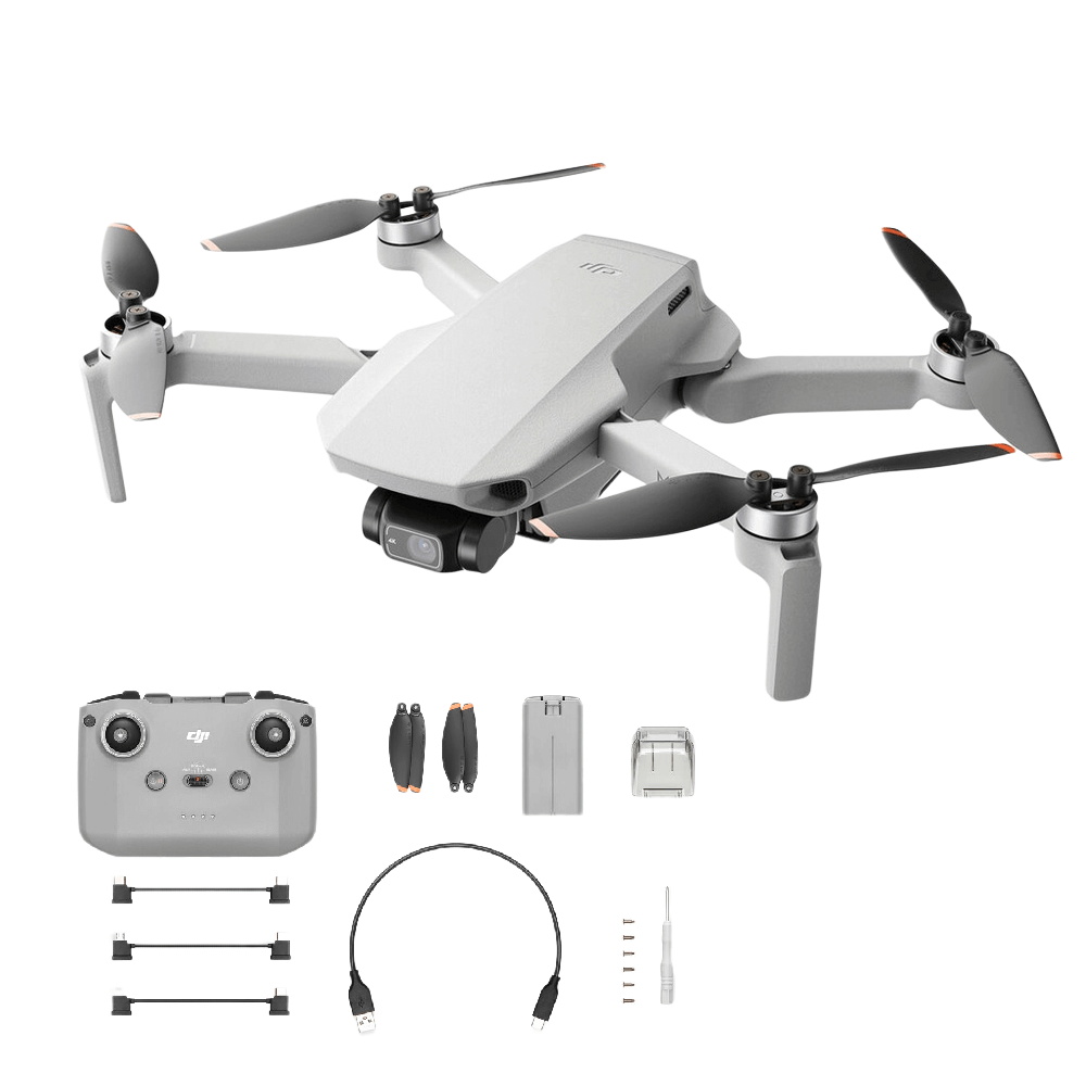 Drone-DJI-Mini-2-SE-com-Controle-Remoto-RC-N1 Drone-DJI-Mini-2-SE-com-Controle-Remoto-RC-N1