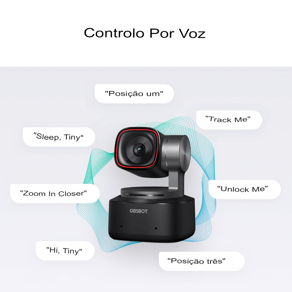 OBSBOT Tiny 2 AI-Powered PTZ 4K Webcam - eMania Foto e Video