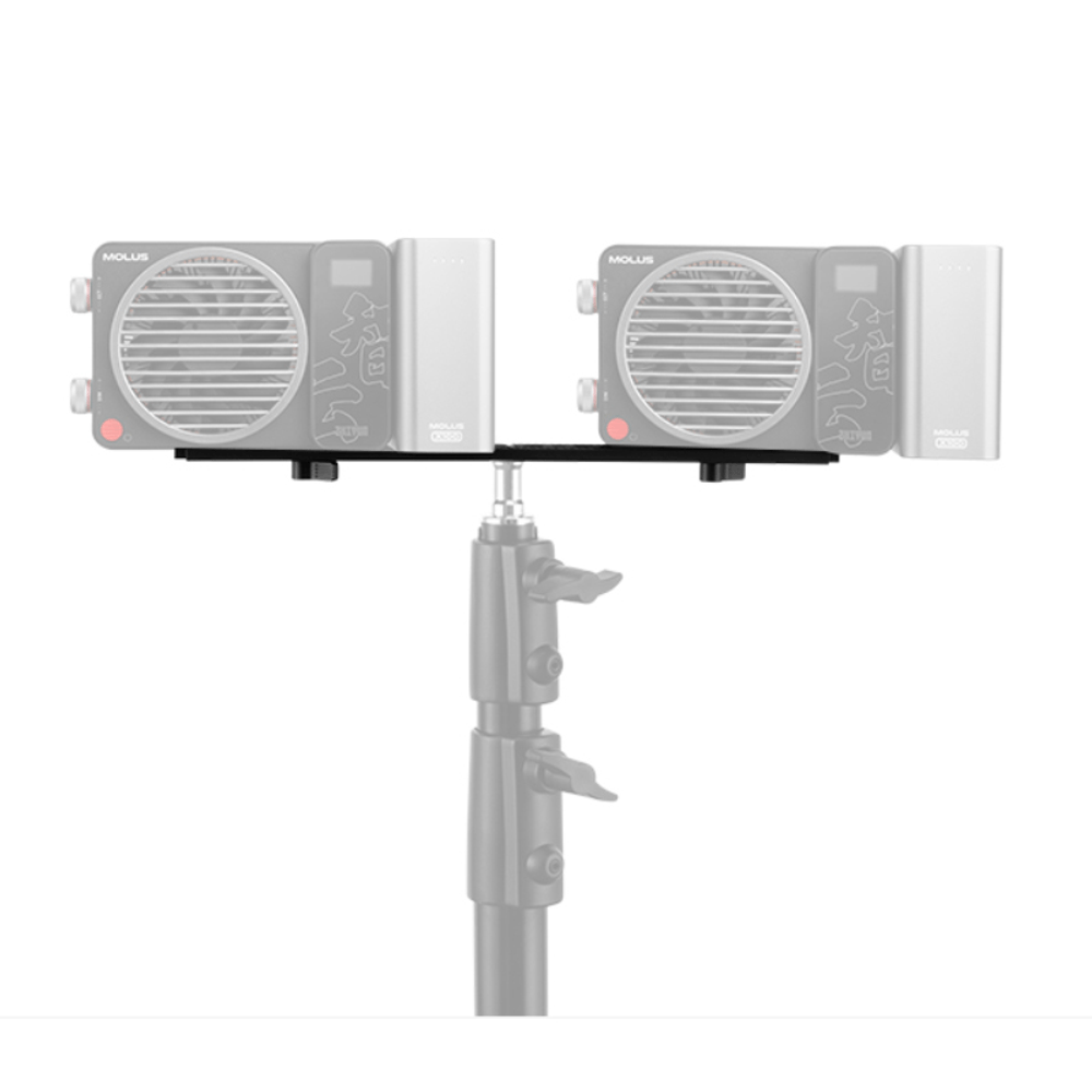 Plate-de-Extensao-Zhiyun-EX1B08-para-Iluminadores-G60-X100-M40 Plate-de-Extensao-Zhiyun-EX1B08-para-Iluminadores-G60-X100-M40