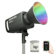 Iluminador-LED-Amaran-300c-RGBWW-COB-Luz-Continua-300W-Monolight-Bowens--Bivolt-