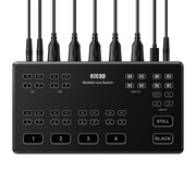 Switcher-Ezcap328-QUADA-4-Canais-HDMI-Full-HD-USB-C-3.1-OBS-Live-Streaming