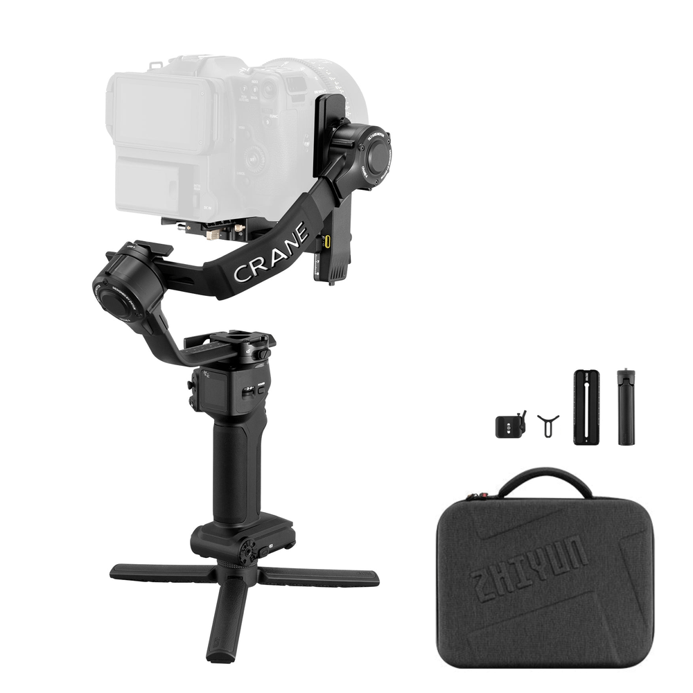 Estabilizador-Gimbal-Zhiyun-Crane-4-Standard-de-3-Eixos-para-Cameras-DSLR-e-Mirrorless---Crane4 Estabilizador-Gimbal-Zhiyun-Crane-4-Standard-de-3-Eixos-para-Cameras-DSLR-e-Mirrorless---Crane4