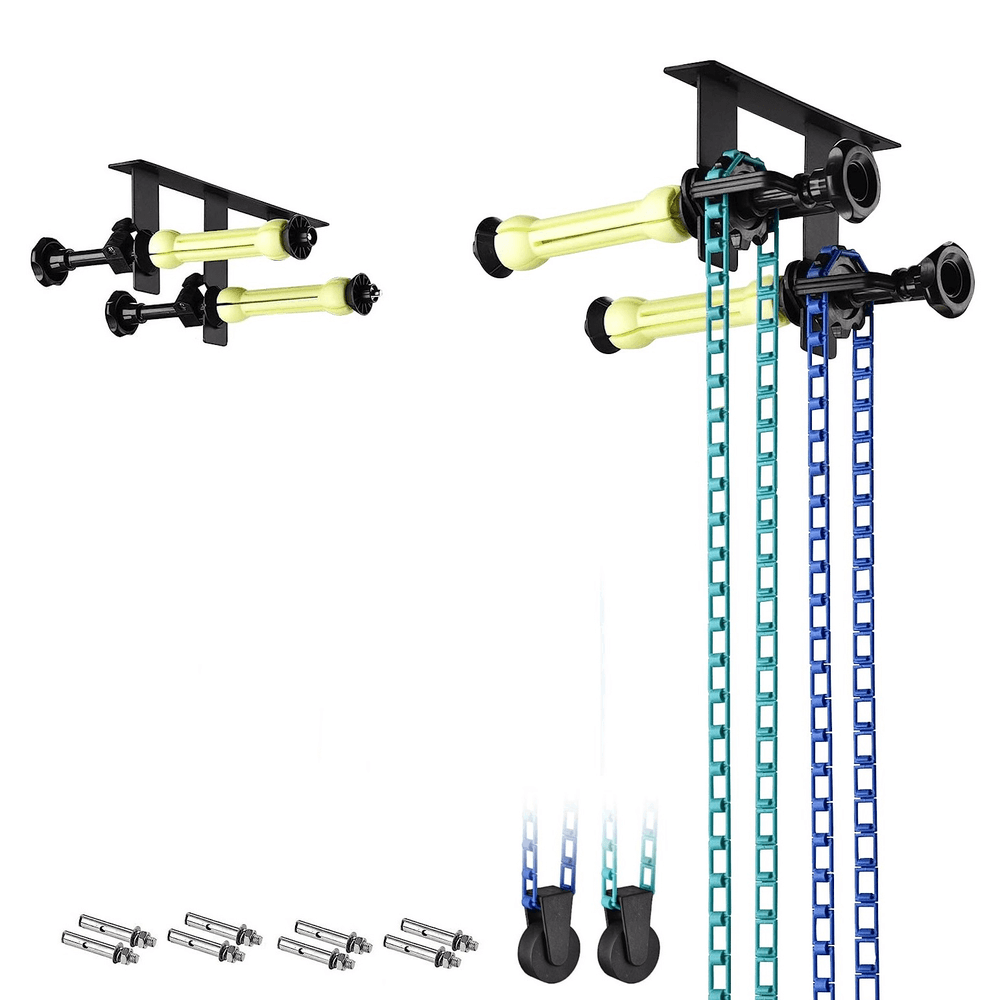 Suporte-de-Parede-2-Axle-com-Correntes-para-Fundo-Infinito Suporte-de-Parede-2-Axle-com-Correntes-para-Fundo-Infinito