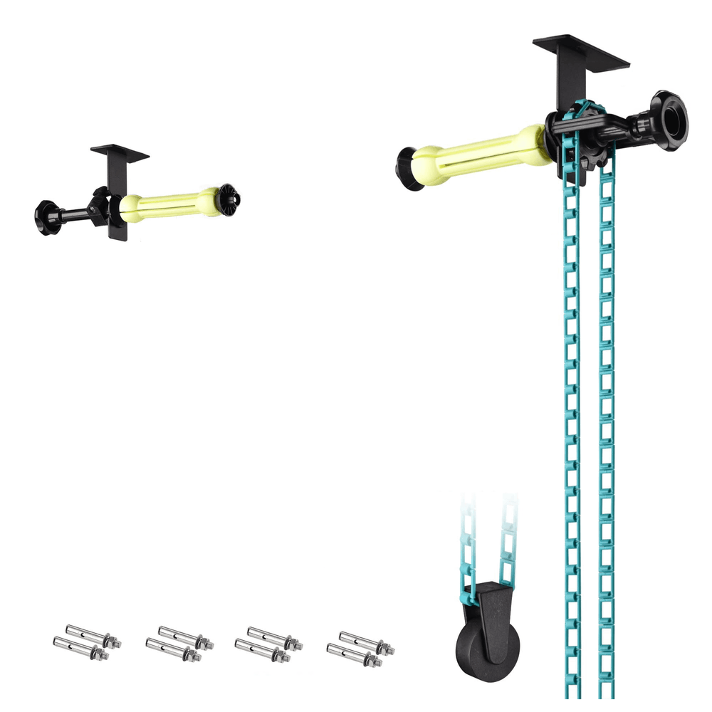 Suporte-de-Parede-1-Axle-com-Corrente-para-Fundo-Infinito Suporte-de-Parede-1-Axle-com-Corrente-para-Fundo-Infinito