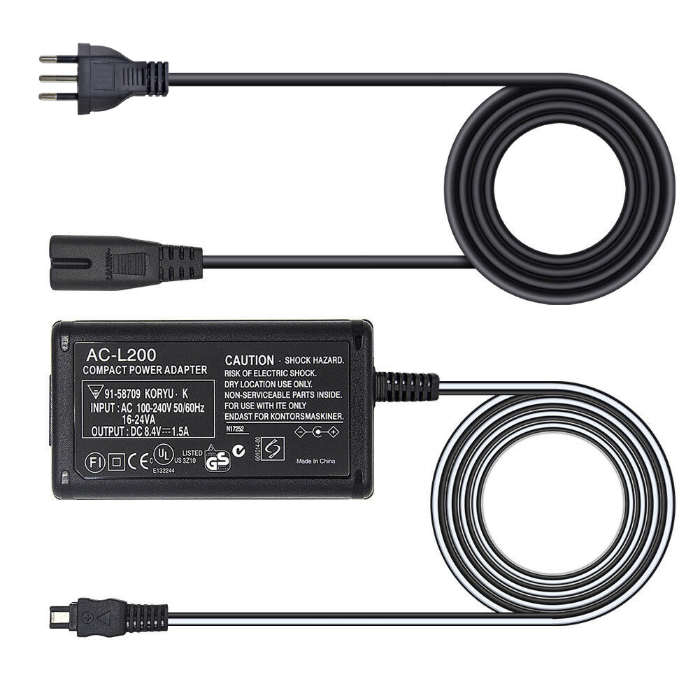 Adaptador AC-L200 para Filmadoras Sony - WorldView