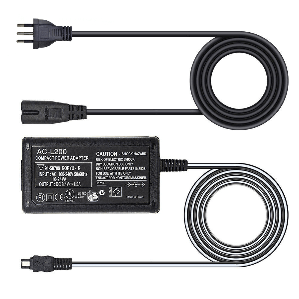 Adaptador-CA-AC-L200-para-Filmadoras-Sony-Handycam-A-P-e-F--Bivolt- Adaptador-CA-AC-L200-para-Filmadoras-Sony-Handycam-A-P-e-F--Bivolt-