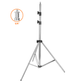 Tripé de Iluminação Light Stand SL200 Aço Inox (2 Metros) Tripé de Iluminação Light Stand SL200 Aço Inox (2 Metros)