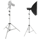 Tripé de Iluminação Light Stand SL200 Aço Inox (2 Metros) Tripé de Iluminação Light Stand SL200 Aço Inox (2 Metros)