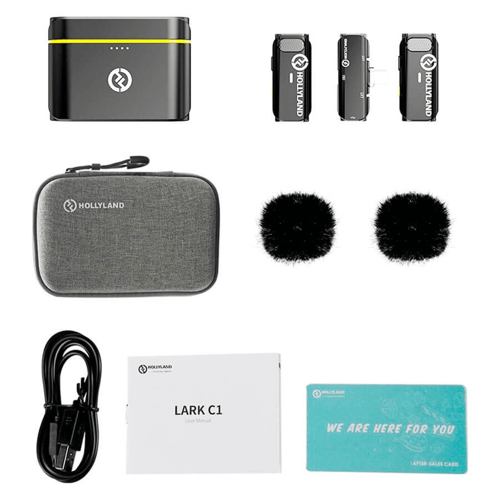 ワイヤレスマイク　Hollyland Lark C1 Amazon.co.jp: Hollyland Lark C1スマホ外付けマイク iPhone・iPad用