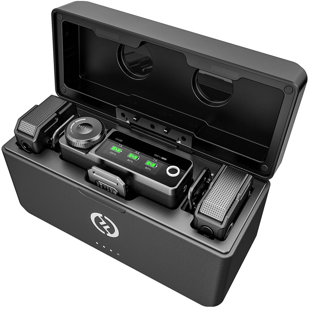 Microfone Sem Fio Hollyland LARK MAX Duo para Câmeras e