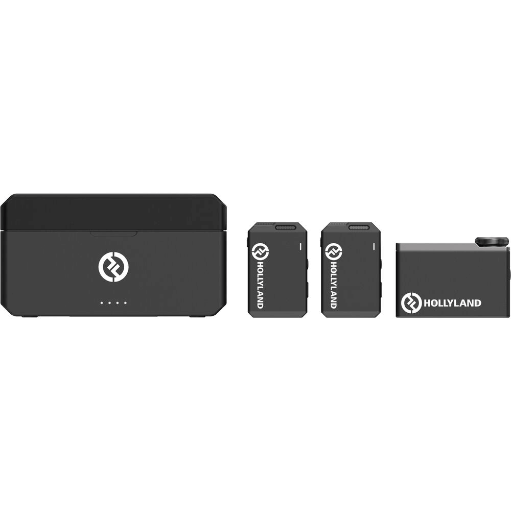 Microfone Sem Fio Hollyland LARK MAX Duo para Câmeras e