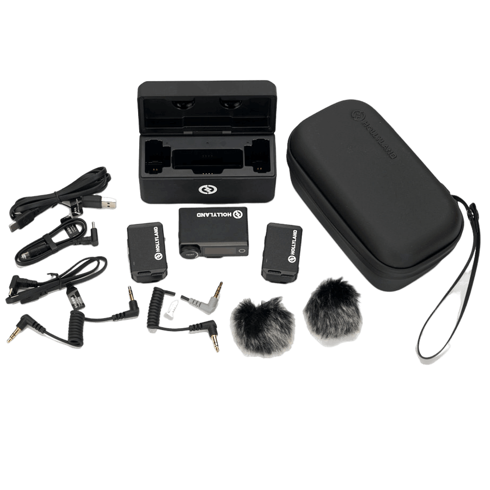 Hollyland LARK MAX Duo Wireless 2.4GHz - WorldView