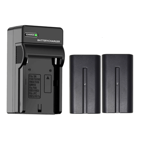Kit-2x-Baterias-e-Carregador-NP-F750---F770-para-Sony-Monitores-e-Iluminadores-de-Led