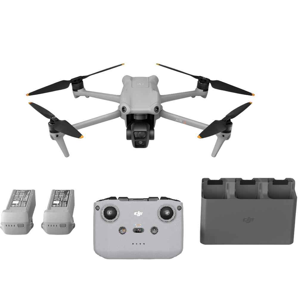 Drone-DJI-Air-3-Fly-More-Combo-com-Controle-Remoto-RC-N2 Drone-DJI-Air-3-Fly-More-Combo-com-Controle-Remoto-RC-N2