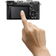 Camera-Sony-Alpha-a7C-II-Mirrorless-4K---ILCE-7CM2--Corpo-Prata-
