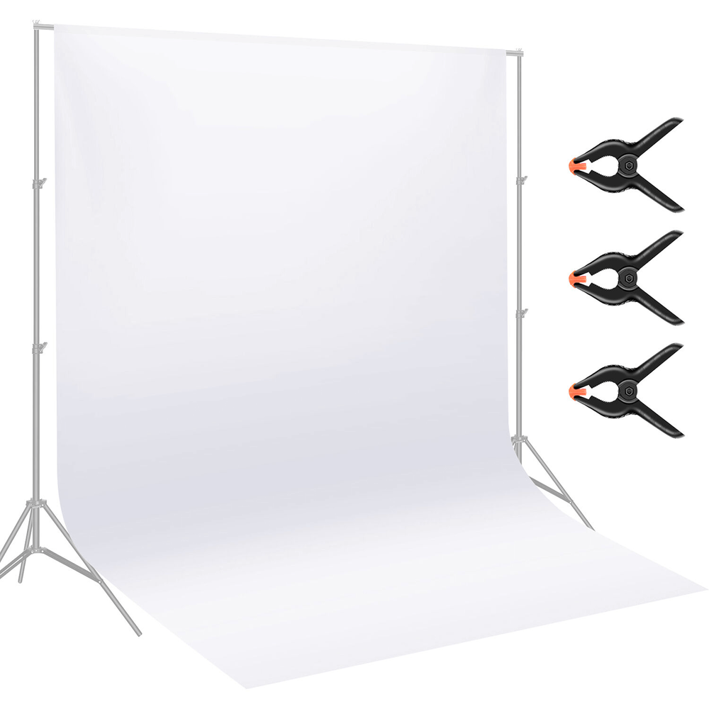 Tecido-de-Fundo-Infinito-Algodao-Branco-2.7x4.5m---Clamp-11cm-para-Estudio-Fotografico Tecido-de-Fundo-Infinito-Algodao-Branco-2.7x4.5m---Clamp-11cm-para-Estudio-Fotografico