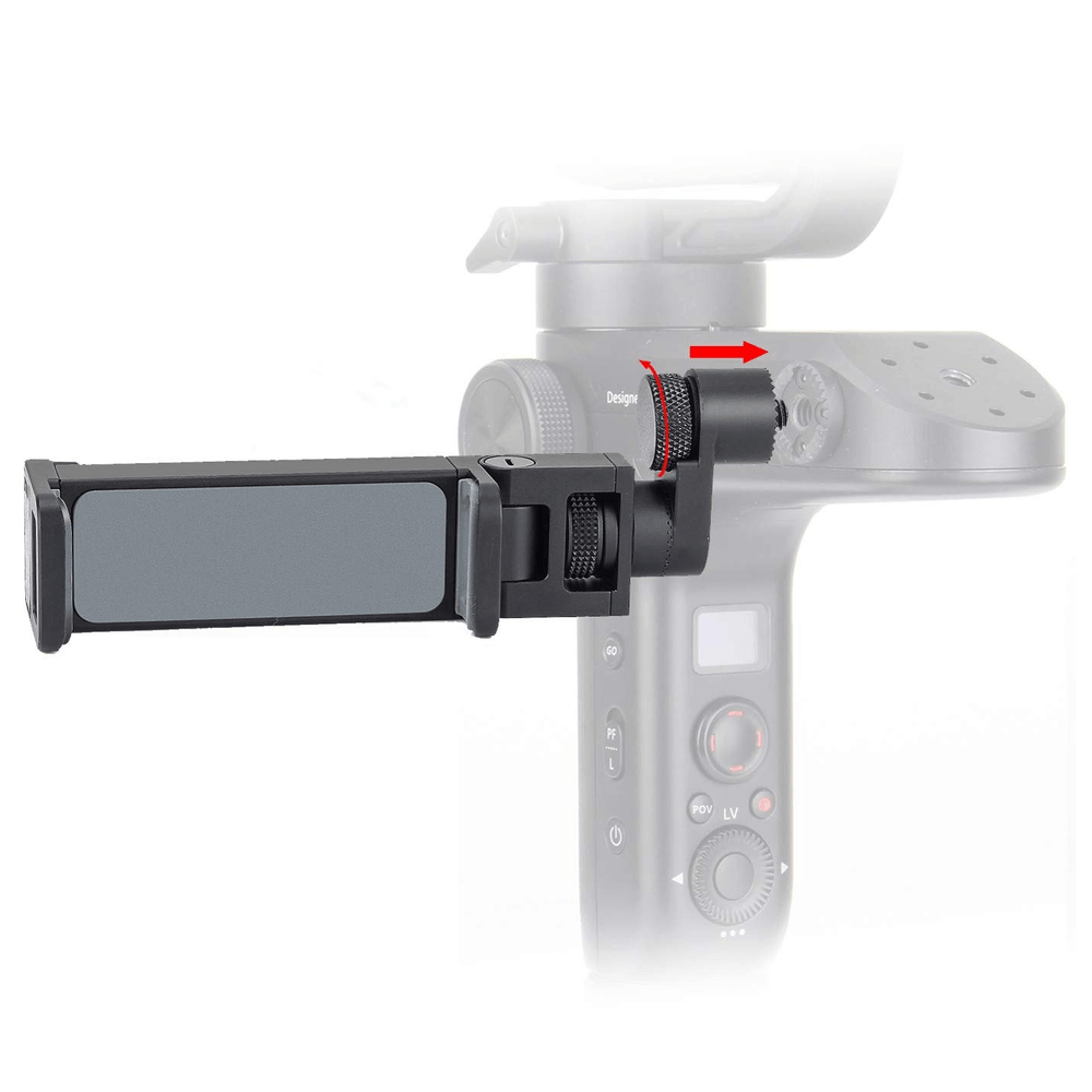 Suporte-de-Smartphone-Zhiyun-EX1E01-com-Engrenagem-Crown-para-Gimbal-Crane-e-Weebill Suporte-de-Smartphone-Zhiyun-EX1E01-com-Engrenagem-Crown-para-Gimbal-Crane-e-Weebill