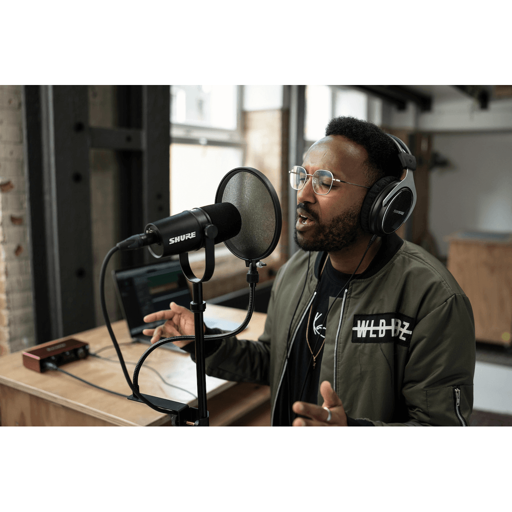 Microfone Shure MV7X XLR - WorldView