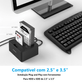 Dock-Station-HDD-SSD-Duplo-SATA-2.5--e-3.5--Orico-6629US3-C-2x-Entradas-Funcao-Clone-Offline Dock-Station-HDD-SSD-Duplo-SATA-2.5--e-3.5--Orico-6629US3-C-2x-Entradas-Funcao-Clone-Offline