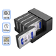 Dock-Station-HDD-SSD-SATA-2.5--e-3.5--Orico-6558US3-C-5x-Entradas-Funcao-Clone-Offline Dock-Station-HDD-SSD-SATA-2.5--e-3.5--Orico-6558US3-C-5x-Entradas-Funcao-Clone-Offline