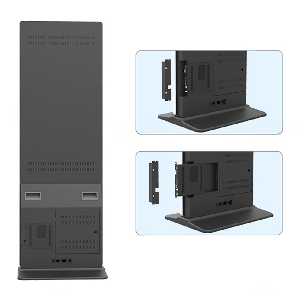 Totem Digital LCD 65" Touchscreen Slim Windows - eMania Foto e Video