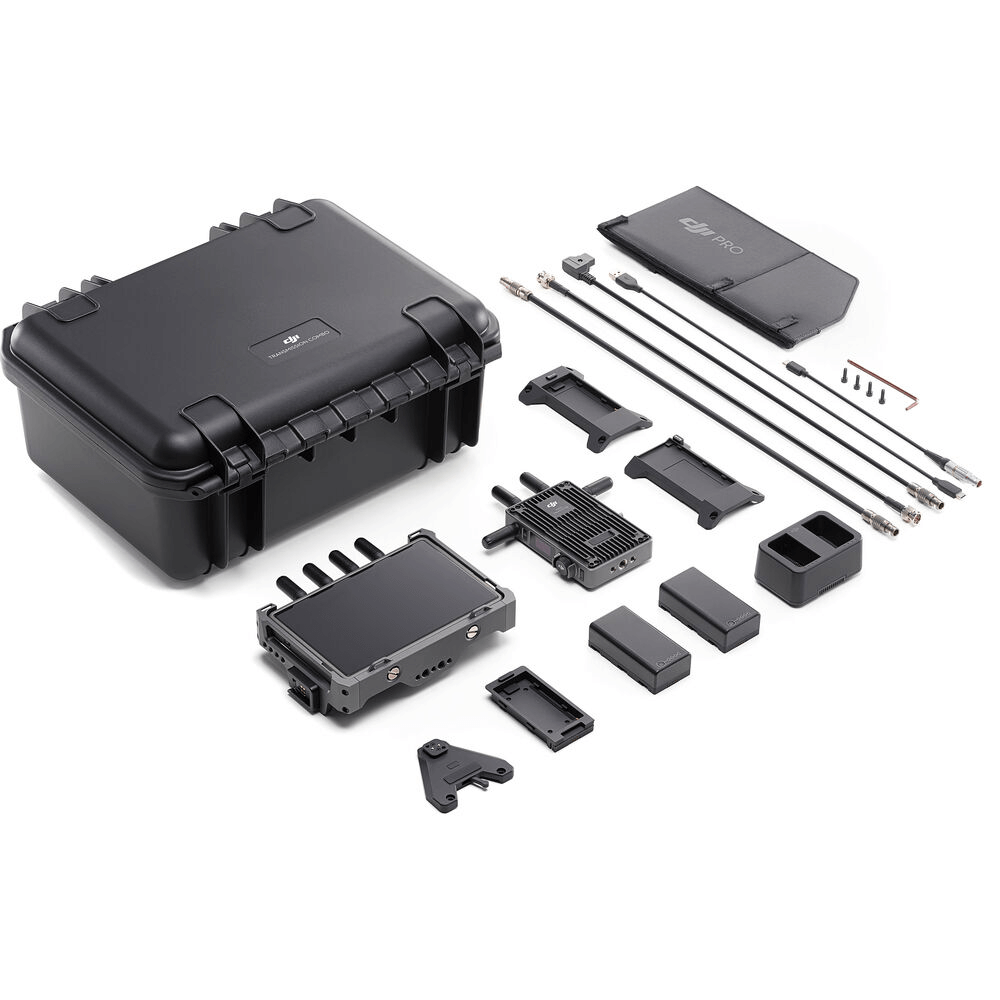 Kit-Transmissao-DJI-Transmission-Combo-Wireless-com-Monitor Kit-Transmissao-DJI-Transmission-Combo-Wireless-com-Monitor