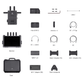 Kit-Transmissao-DJI-Transmission-Combo-Wireless-com-Monitor Kit-Transmissao-DJI-Transmission-Combo-Wireless-com-Monitor