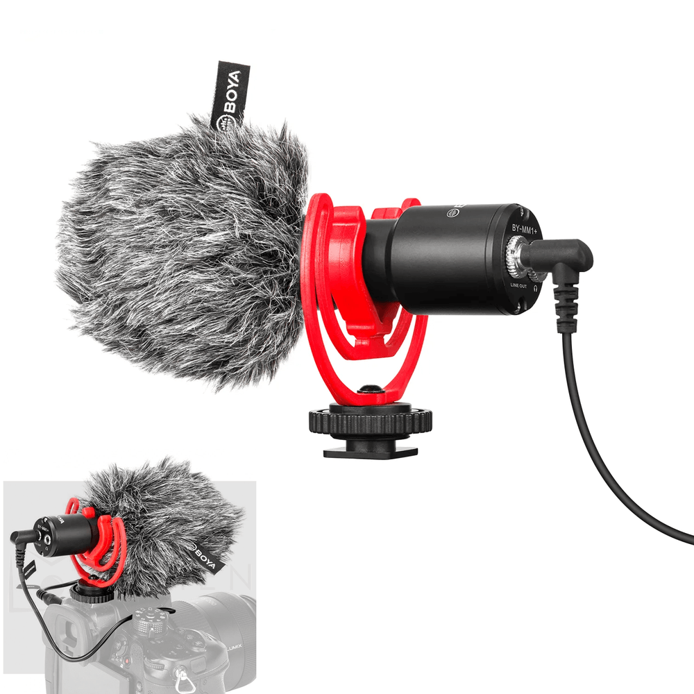 Microfone-Shotgun-Boya-BY-MM1--Supercardioide-para-Cameras-e-Smartphones Microfone-Shotgun-Boya-BY-MM1--Supercardioide-para-Cameras-e-Smartphones