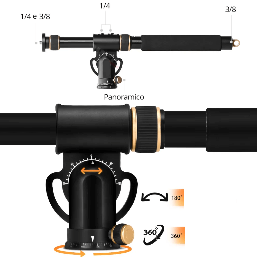 Barra Transversal Crossbar Boom - WorldView
