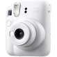 Kit-Camera-Instantanea-FujiFilm-Instax-Mini-12-Branco-Marfim-com-Bolsa-e-Pack-10-Filmes