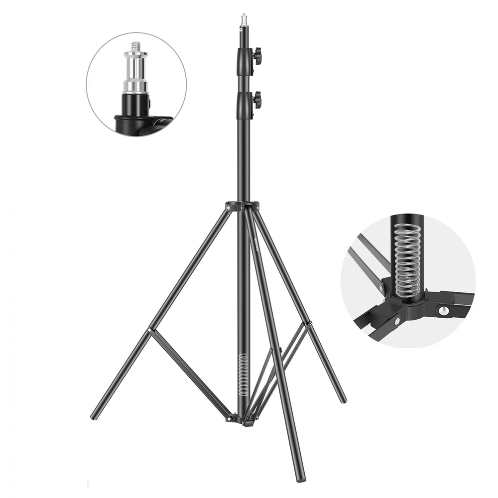 Tripe-de-Iluminacao-Light-Stand-S288C-Amortecimento-de-Mola--2.8-Metros- Tripe-de-Iluminacao-Light-Stand-S288C-Amortecimento-de-Mola--2.8-Metros-