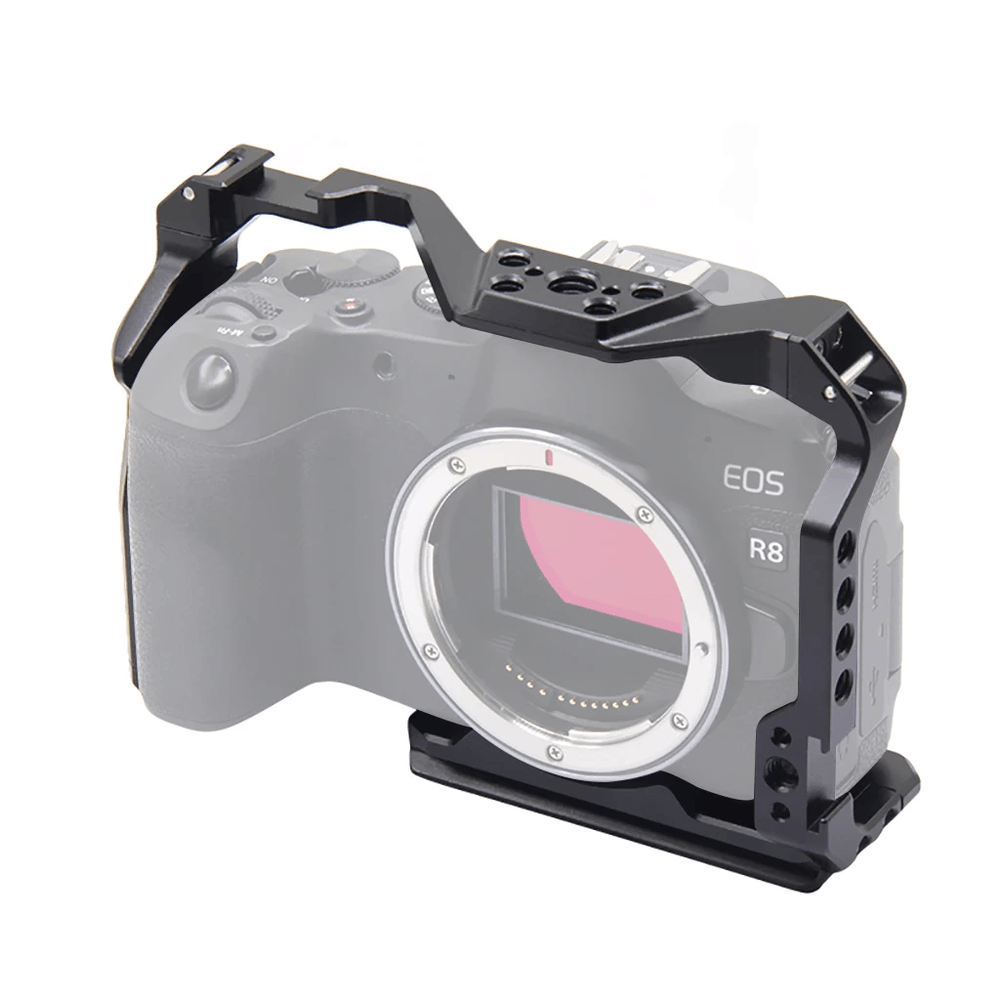 Gaiola-Cage-Mamen-R8-para-Camera-Canon-R8-Mirrorless Gaiola-Cage-Mamen-R8-para-Camera-Canon-R8-Mirrorless