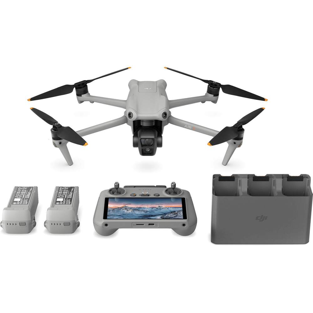 Drone-DJI-Air-3-Fly-More-Combo-com-Controle-Remoto-RC-2 Drone-DJI-Air-3-Fly-More-Combo-com-Controle-Remoto-RC-2