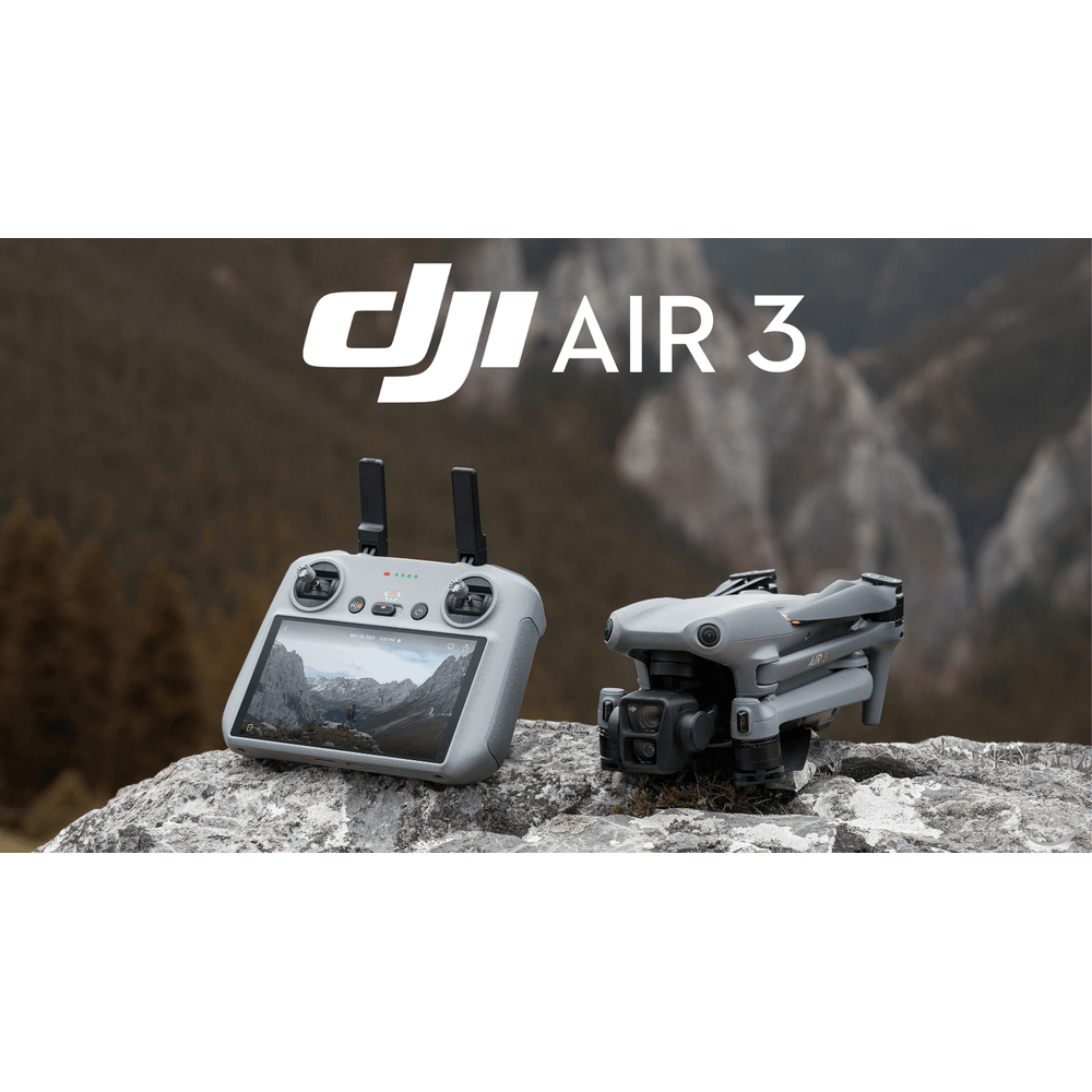 DJI Air 3 Fly More Combo + RC2 LCD Screen Remote