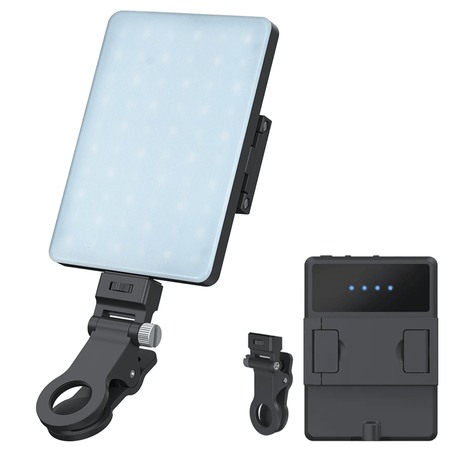 Iluminador-LED-Portatil-Mamen-V11SE-Mobile-Painel-BiColor-5W-para-Smartphones-e-Tablets