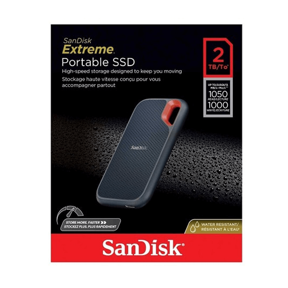 SanDisk 2TB Extreme SSD V2 - eMania Foto e Video