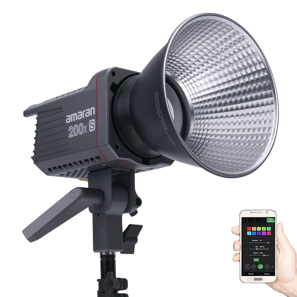 Iluminador-LED-Amaran-200x-S-Bicolor-COB-Luz-Continua-200w-Monolight-Bowens--Bivolt- Iluminador-LED-Amaran-200x-S-Bicolor-COB-Luz-Continua-200w-Monolight-Bowens--Bivolt-