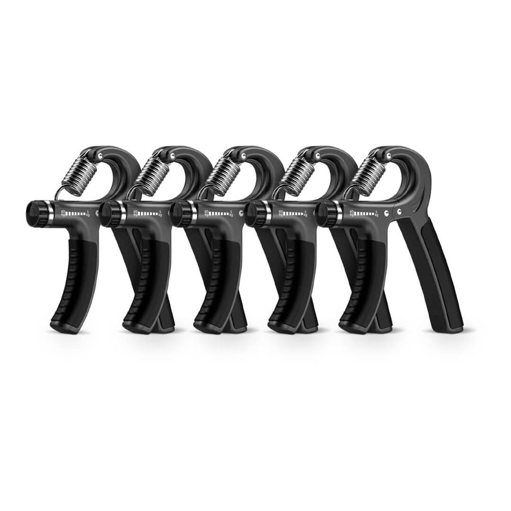 Kit-5x-Hand-Grip-Ajustavel-5-60Kg-Fortalecedor-de-Mao-Punho-e-Antebracos Kit-5x-Hand-Grip-Ajustavel-5-60Kg-Fortalecedor-de-Mao-Punho-e-Antebracos