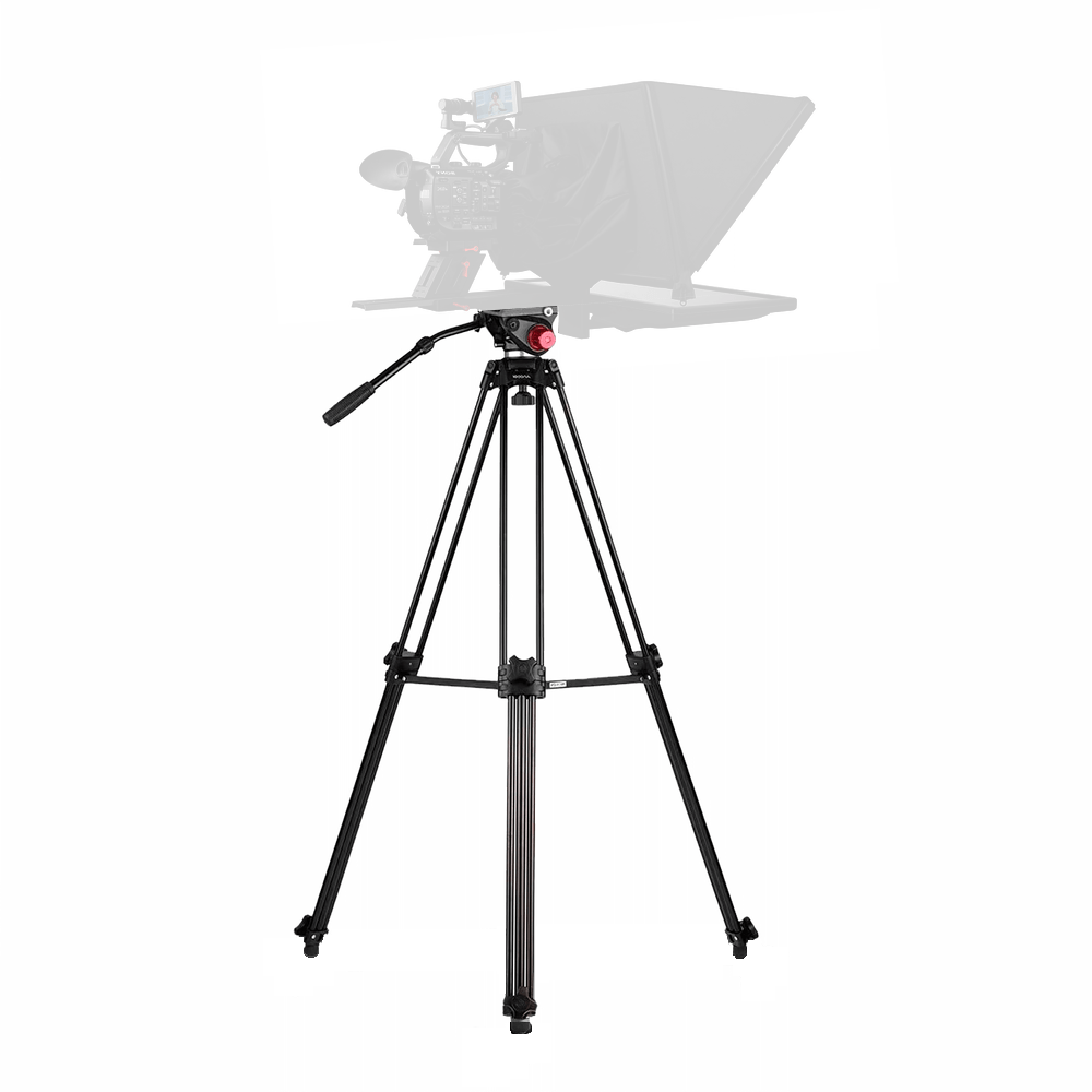 Tripe-para-Teleprompter-Desview-T15-de-1.70m-com-Cabeca-Hidraulica-ate-10Kg Tripe-para-Teleprompter-Desview-T15-de-1.70m-com-Cabeca-Hidraulica-ate-10Kg