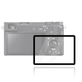Protetor-de-Acrilico-para-Tela-LCD-2.7--e-2.8--em-Camera-e-Filmadoras