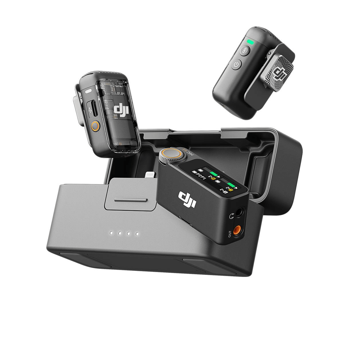 DJI Mic 2 Wireless Duplo Transmissor e Case - eMania Foto e Video