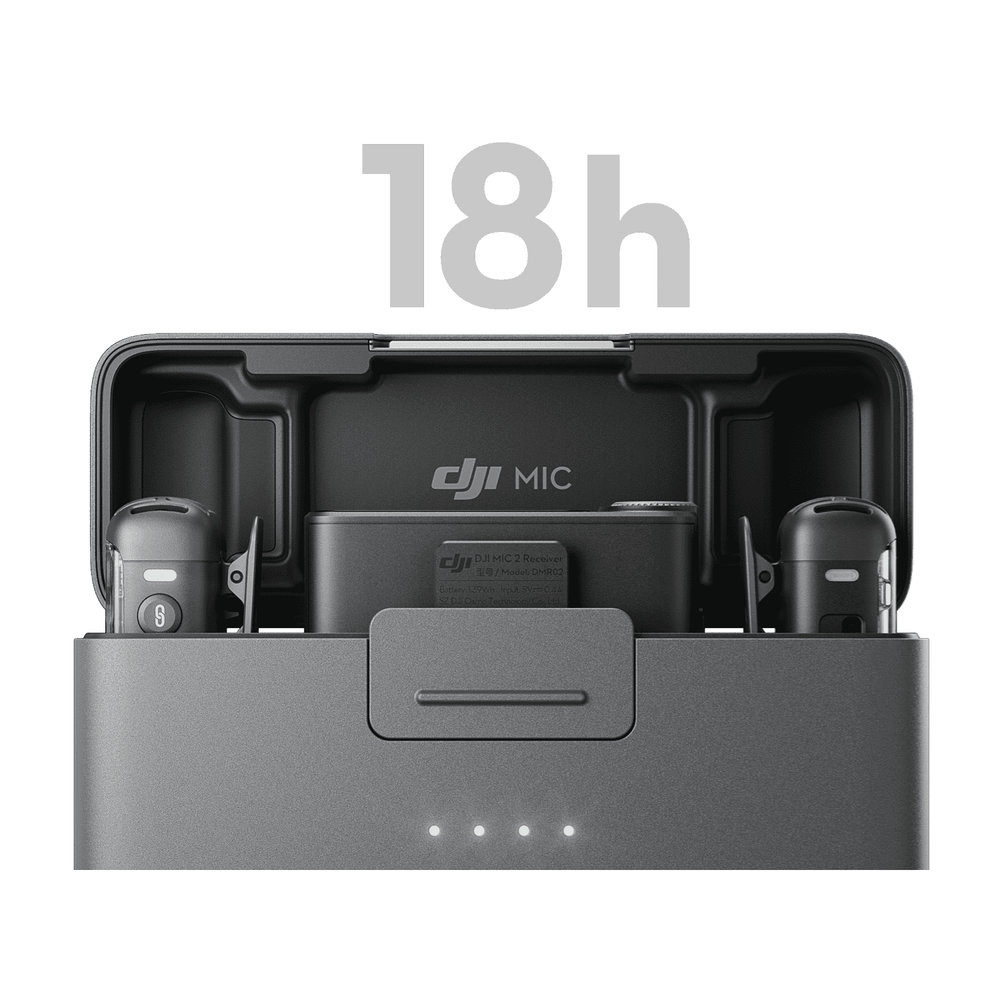 【未使用】DJI MIC 2 DJI Mic 2 Wireless Duplo Transmissor e Case - WorldView