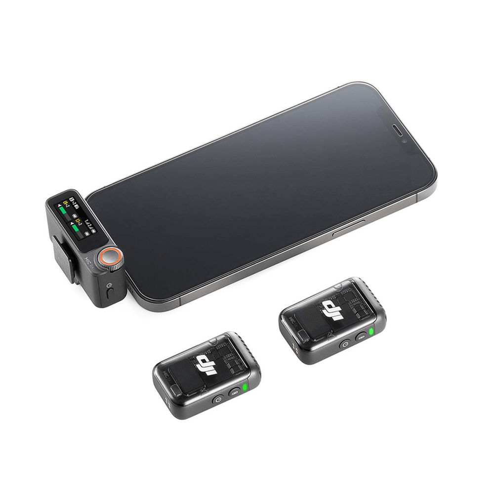 【未使用】DJI MIC 2 DJI Mic 2 Wireless Duplo Transmissor e Case - WorldView