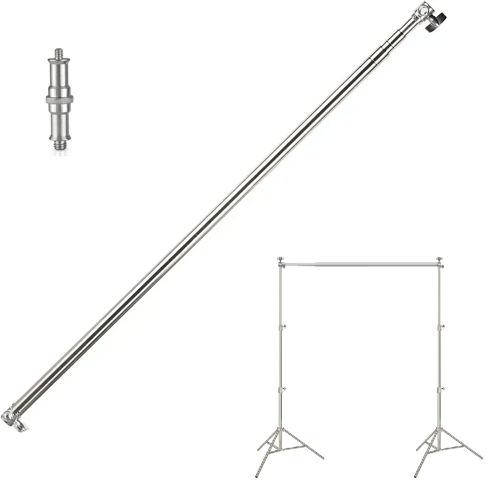 Barra-Retratil-Telescopica-WV-BS-1.5M-Cross-Bar-Transversal-Inox-para-Fundo-Infinito--1.5-Metros- Barra-Retratil-Telescopica-WV-BS-1.5M-Cross-Bar-Transversal-Inox-para-Fundo-Infinito--1.5-Metros-