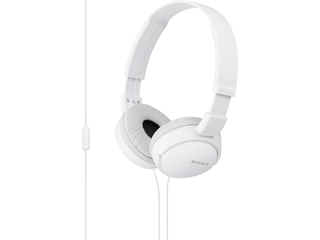 Fone de Ouvido Sony MDR-ZX110AP Microfone Branco - eMania Foto e Video