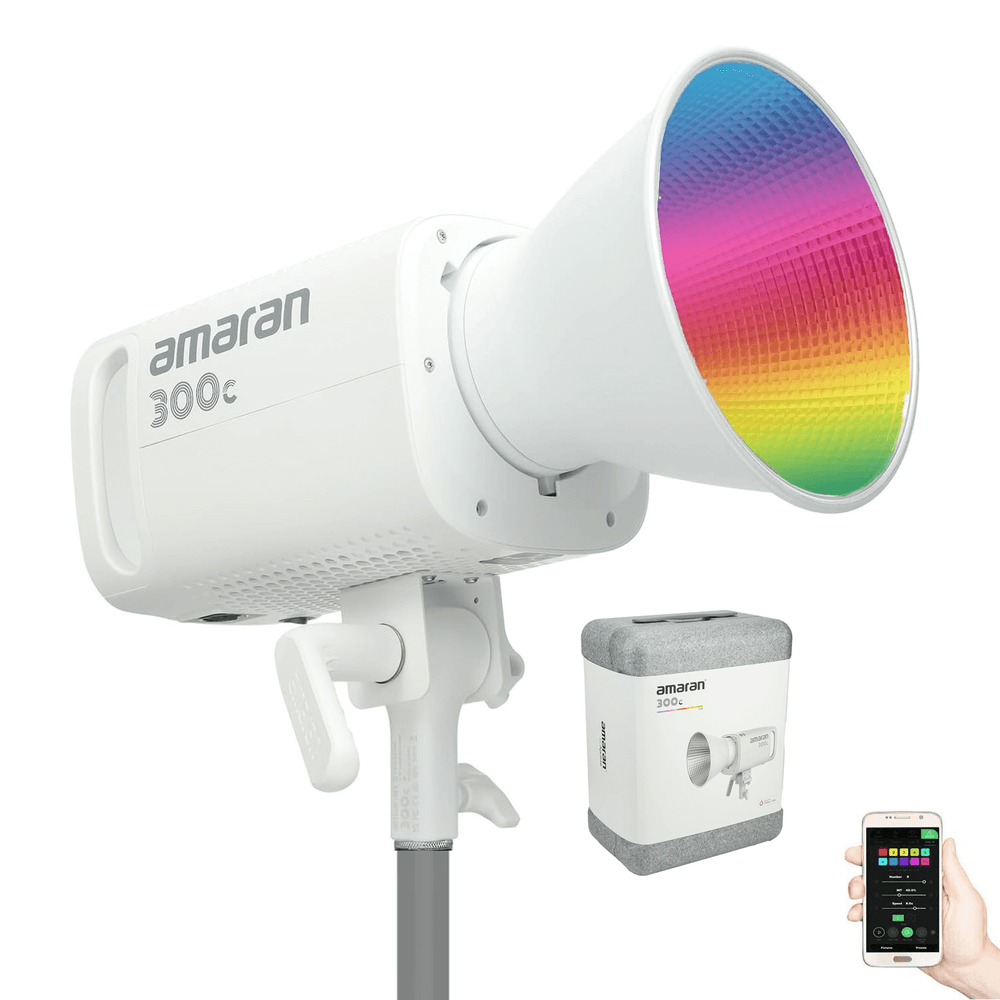 Iluminador-LED-Amaran-300c-RGBWW-Branco-Luz-Continua-300W-Monolight-Bowens--Bivolt- Iluminador-LED-Amaran-300c-RGBWW-Branco-Luz-Continua-300W-Monolight-Bowens--Bivolt-