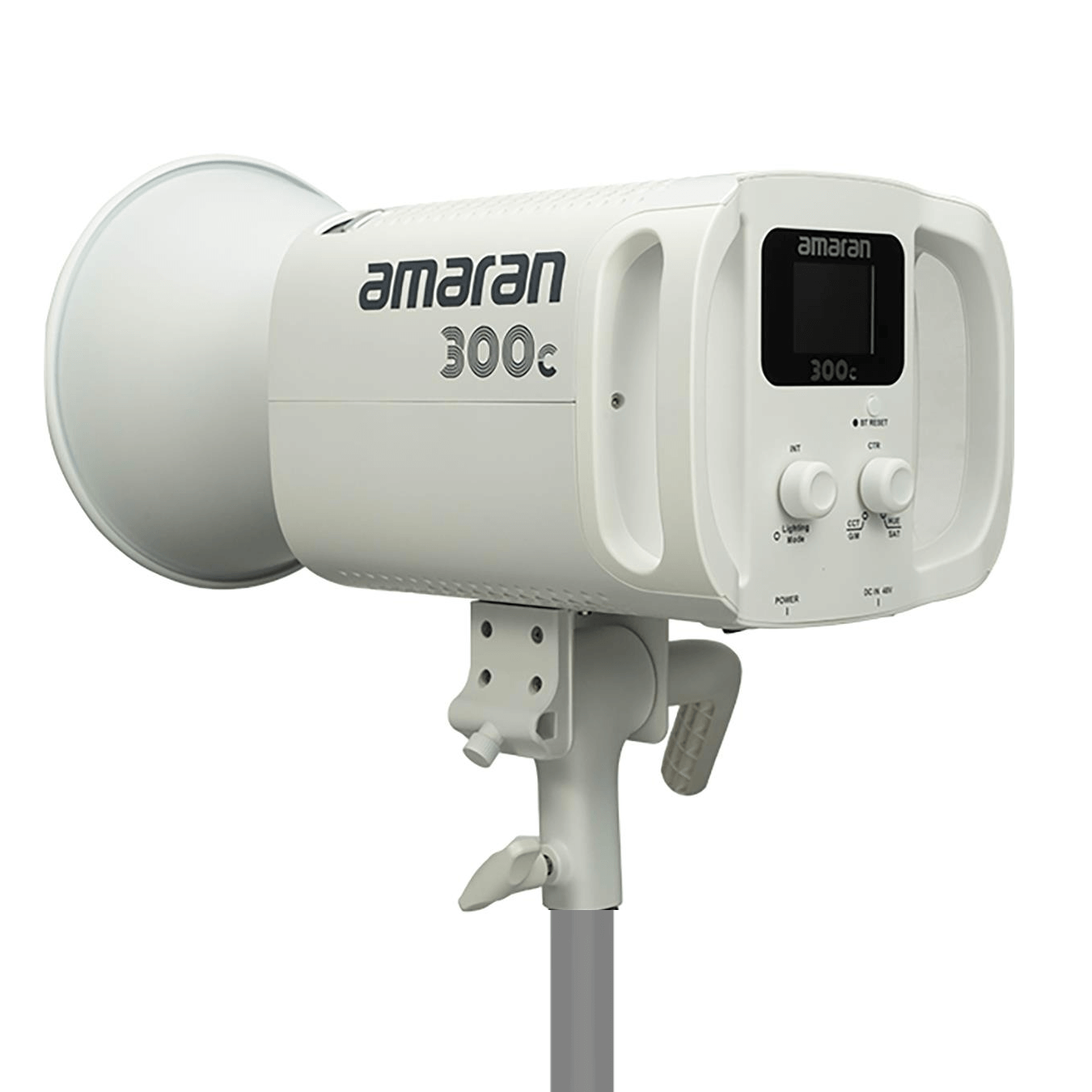 Amaran 300c RGB LED Monolight Branco Bowens - eMania Foto e Video