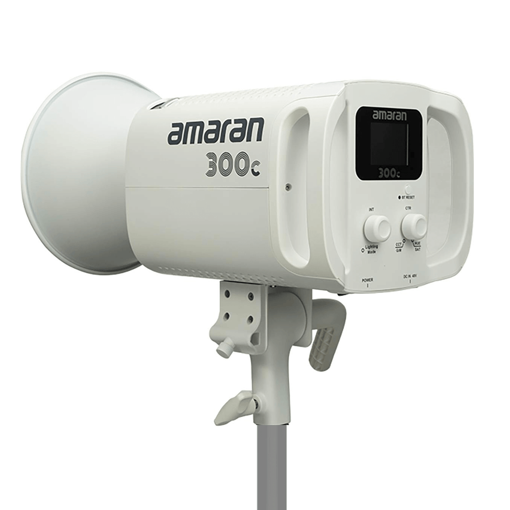 Amaran 300c RGB LED Monolight Branco Bowens - eMania Foto e Video