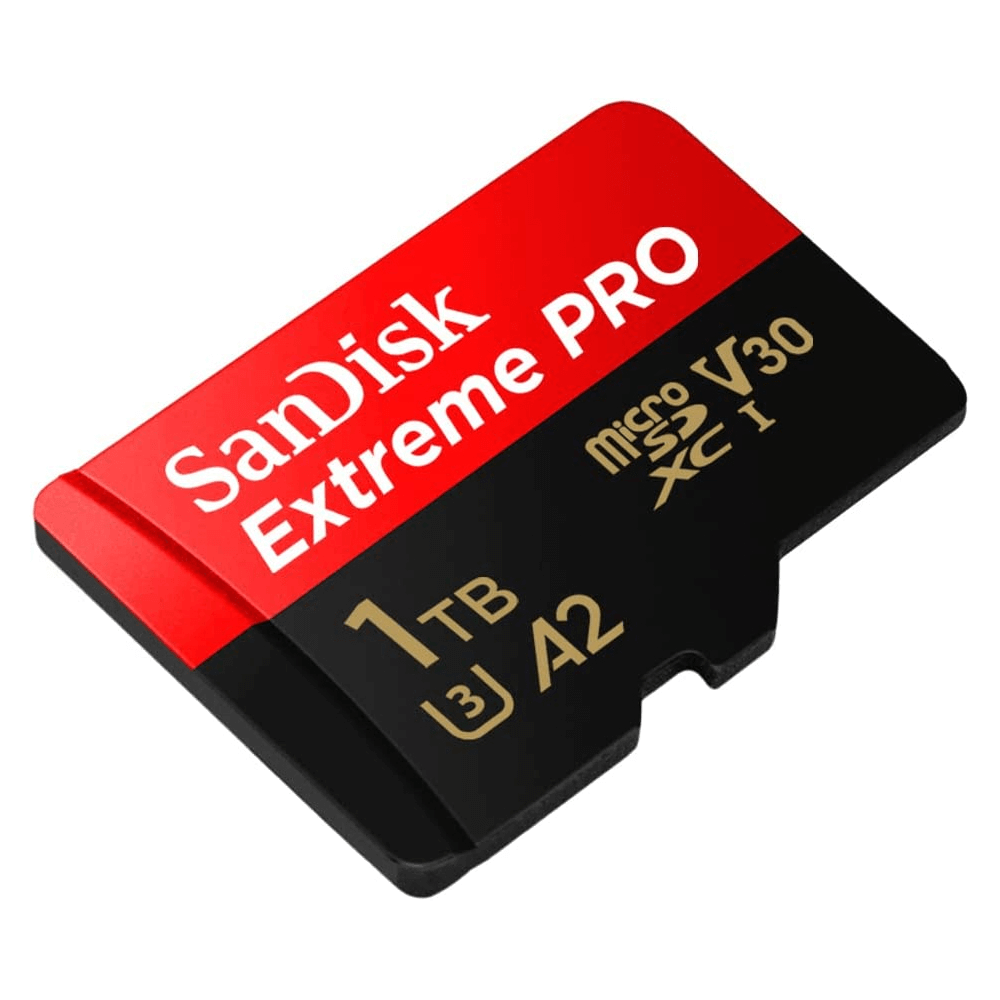 Cartão MicroSDXC 1TB SanDisk Extreme PRO 200Mb/s - eMania Foto e Video