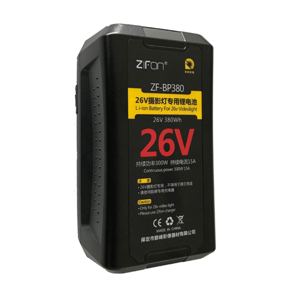 Bateria V-Mount Zifon ZF-BP380 380Wh 26V - WorldView